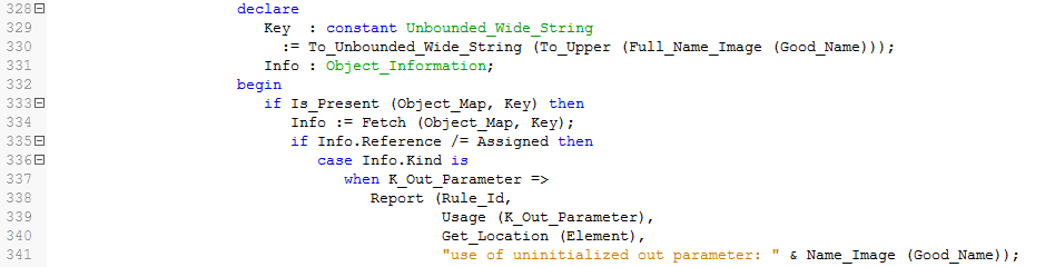 Ada sample code
